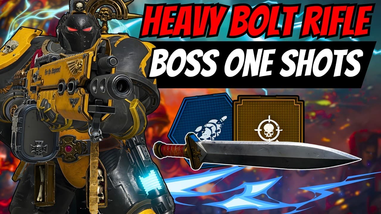 MAX FIREPOWER Heavy Bolt Rifle Build to Instant Kill Bosses in Space Marine 2 Patch 13