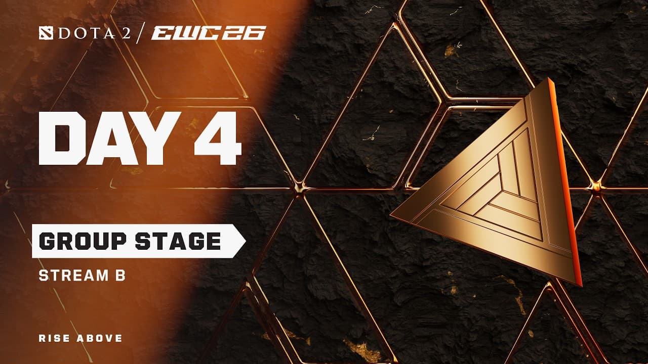 Dota 2 at EWC 26 - Day 4 - Group Stage - Stream B - LIVE