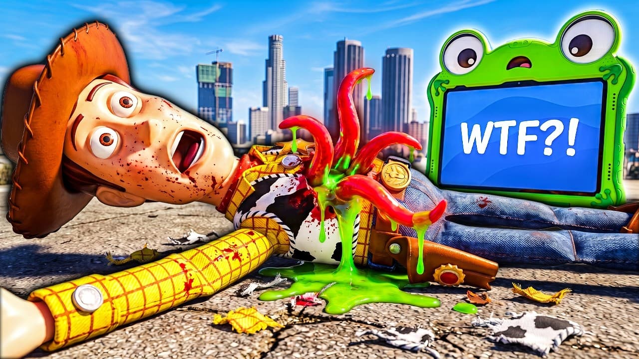 What's INSIDE Toy Story TOYS in GTA 5?!