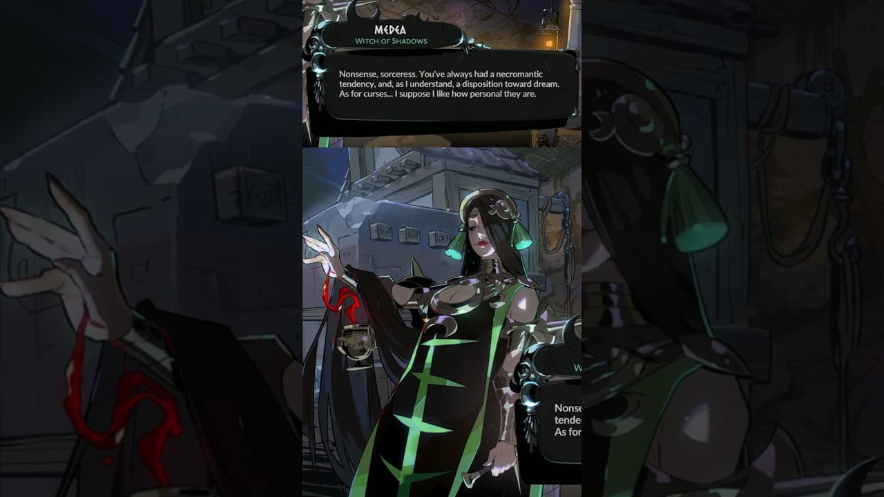 Medea on Why She Likes Curses #hades2