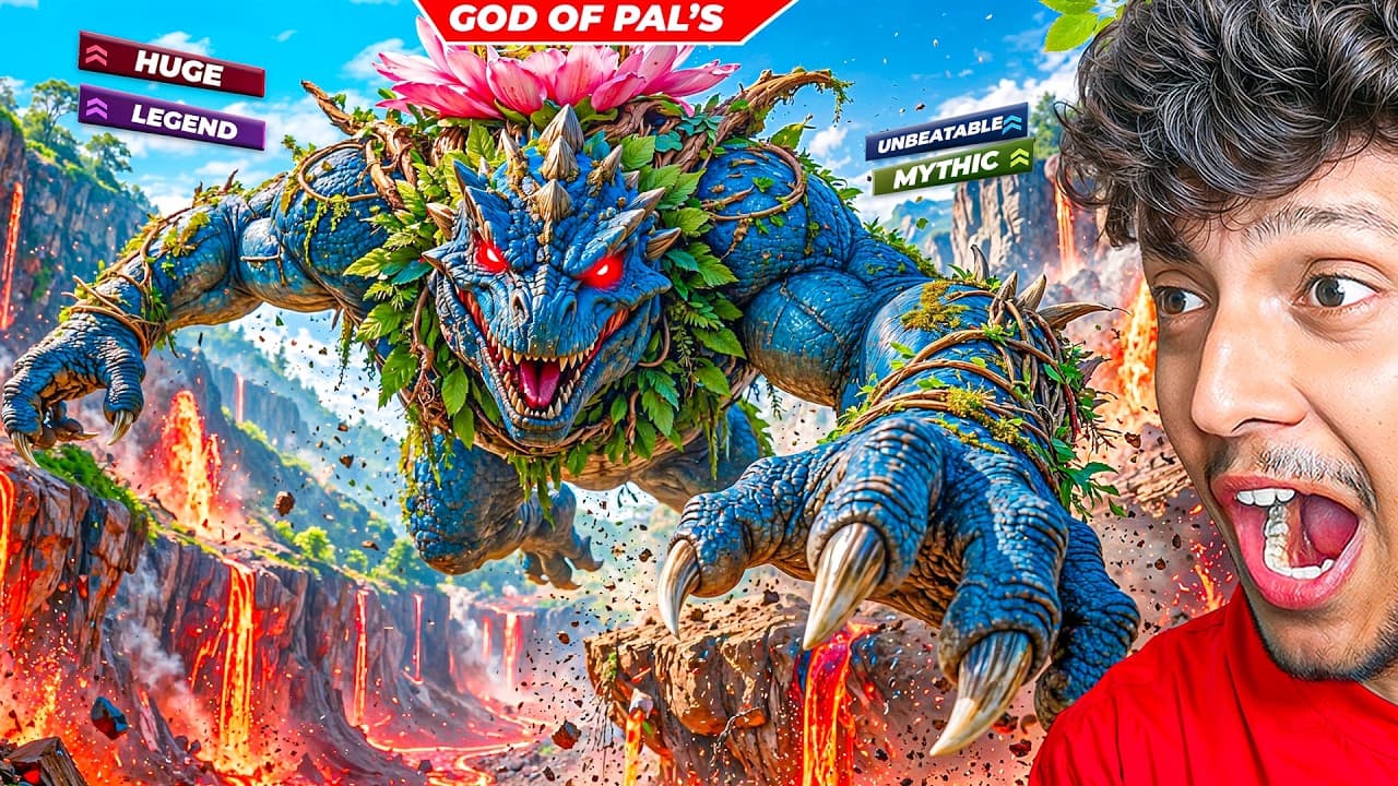 OMG! THE STRONGEST BULBASUR POKEMON EVER...😱 999+ LEVEL | PALWORLD 1.0