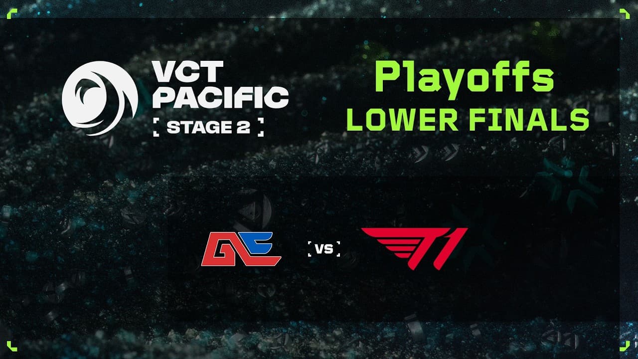 GE vs T1 - VCT Pacific - Stage 2 - Playoffs - Lower Finals