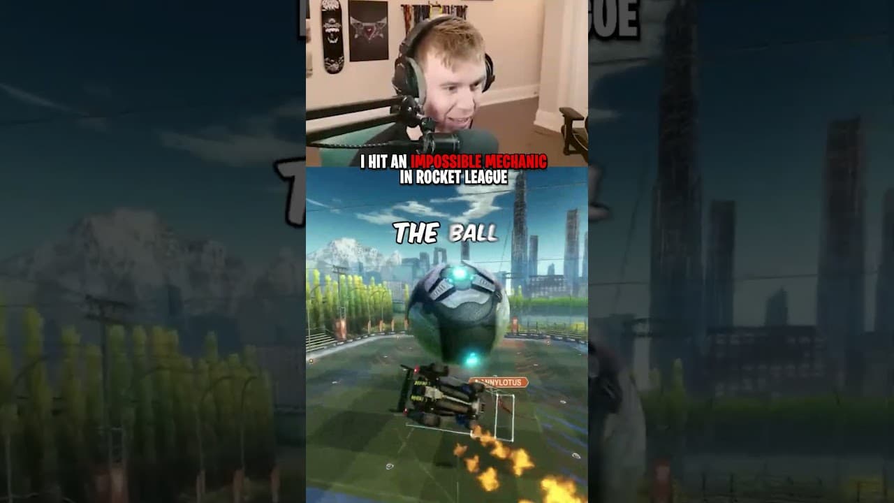 This Mechanic Shouldnt be Possible... #rocketleague #rl