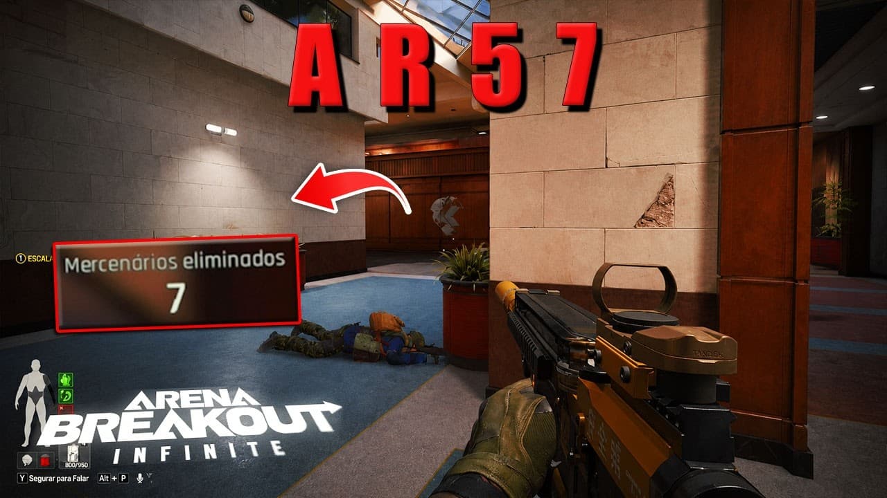 AR57 ESTÁ ABSURDA NO ARENA BREAKOUT INFINITE