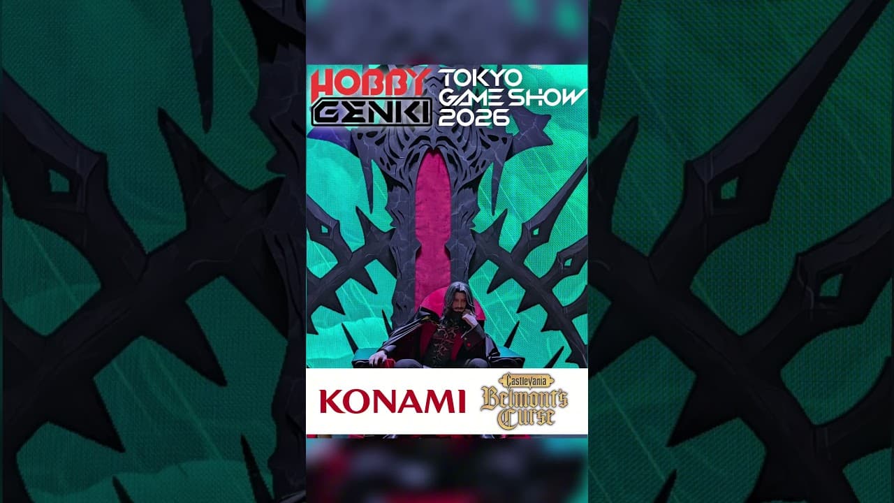 Stand Konami with the Latest Castlevania! Knami tgs 2026