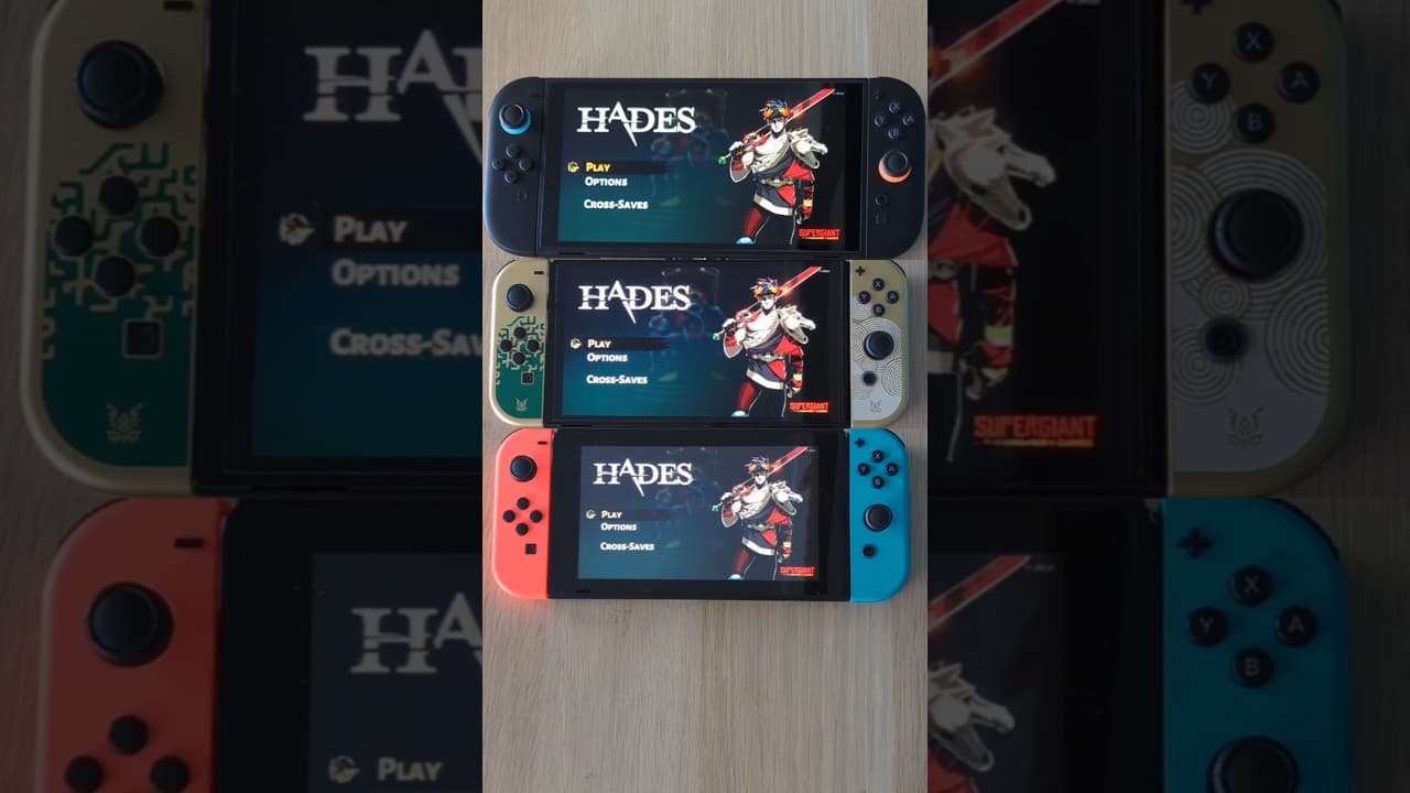 Hades- Nintendo Switch 2 vs Switch OLED vs Switch Speed Comparison