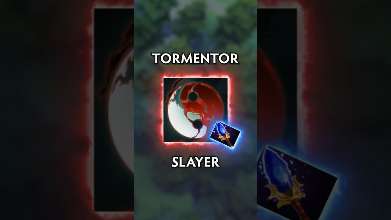 Solo Tormentor without taking damage using Grimstroke's Dark Portrait #dota2