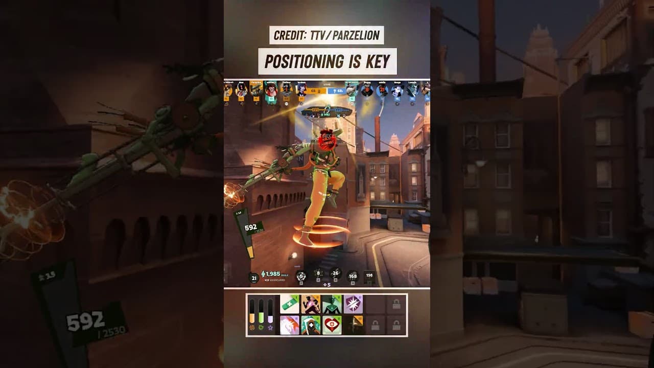 Positioning is key 🤓 #deadlock #deadlockclips
