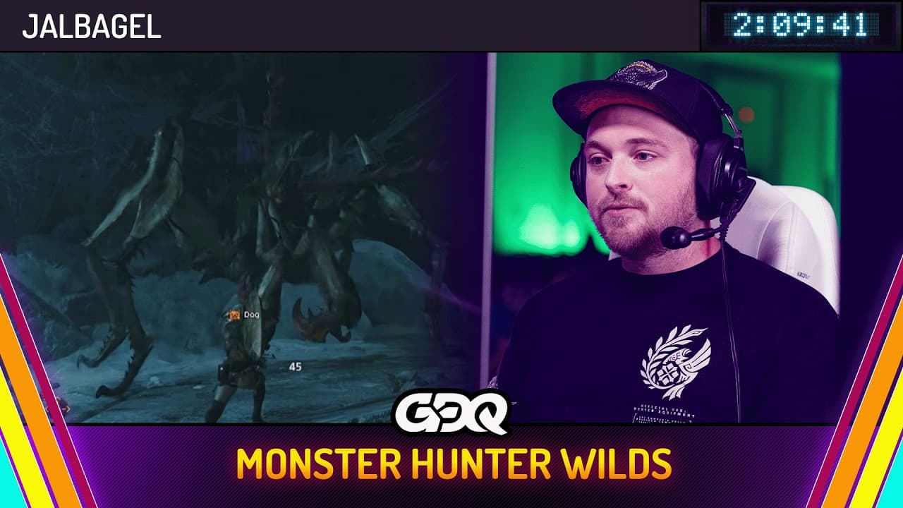 Monster Hunter Wilds by JalBagel in 2:09:41 - Summer Games Done Quick 2026