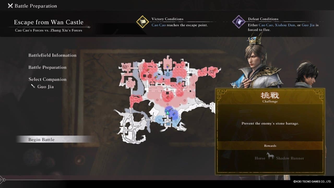 Escape from Wan Castle ⚔️ Ultimate Warrior Challenge - Dynasty Warriors Origins 