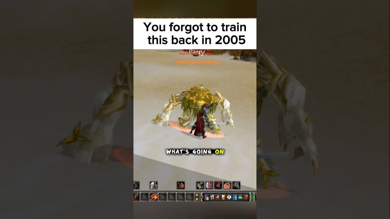When you forgot this was a thing #worldofwarcraft