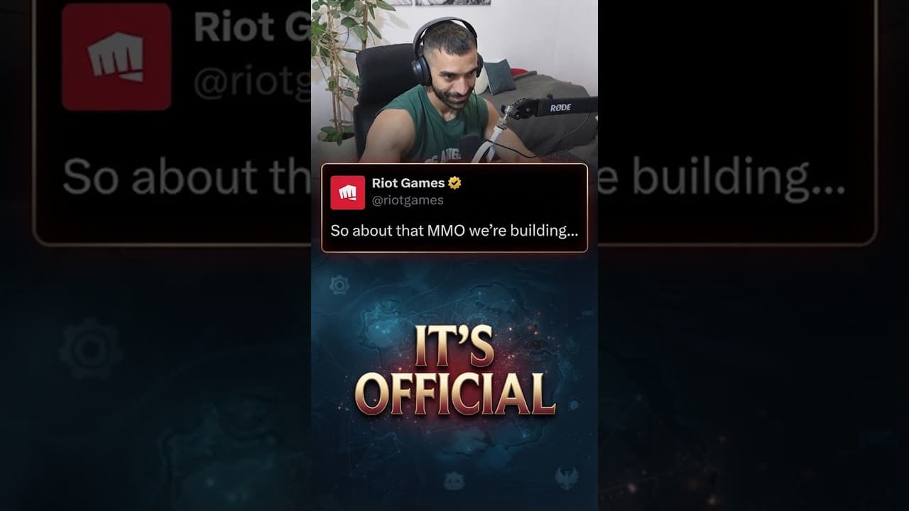 RIOT MMO IS OFFICIAL