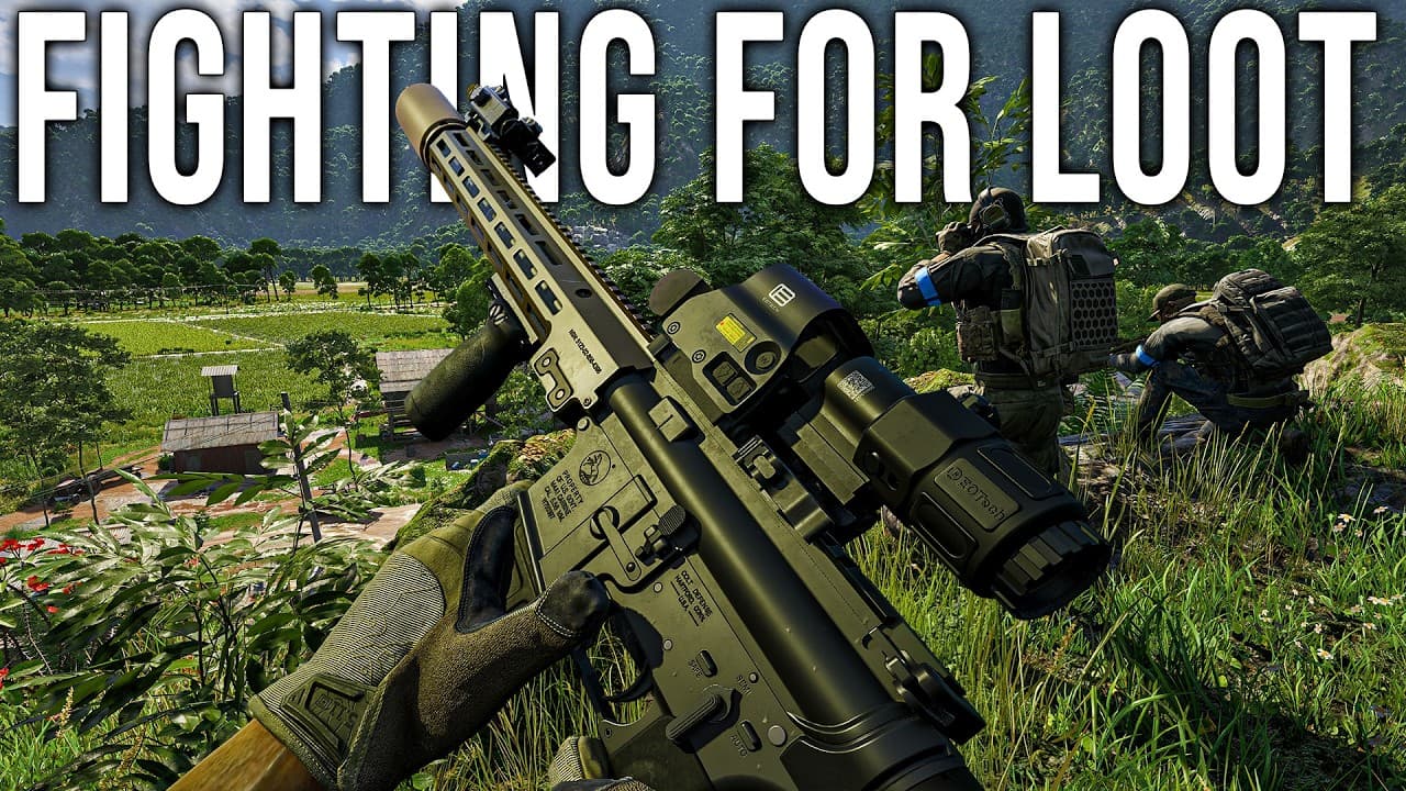 Fighting Players For Loot In Gray Zone Warfare
