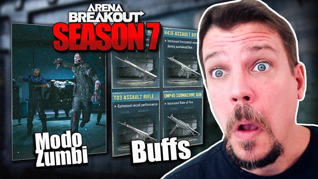A VOLTA DO PVE, MODO ZUMBI, BUFFS E TUDO SOBRE A SEASON 7! | Arena Breakout: Infinite