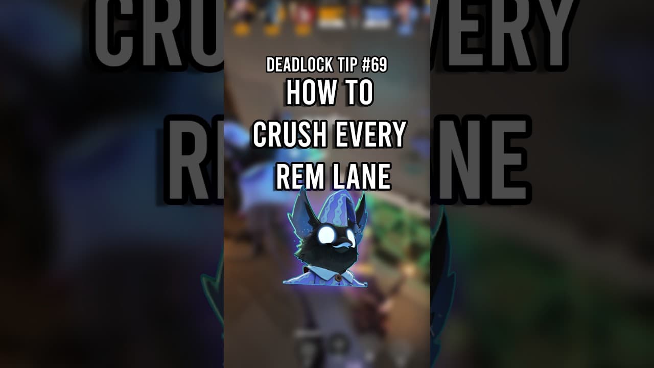 How To Win EVERY Rem Lane #shorts  #deadlock #gaming
