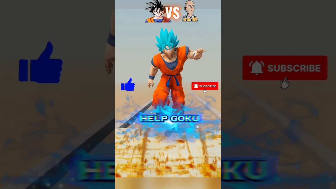 WHO CAN OVERPOWER THE SAITAMA | #Shorts | #gta5 | #saitama | #goku | #gaming
