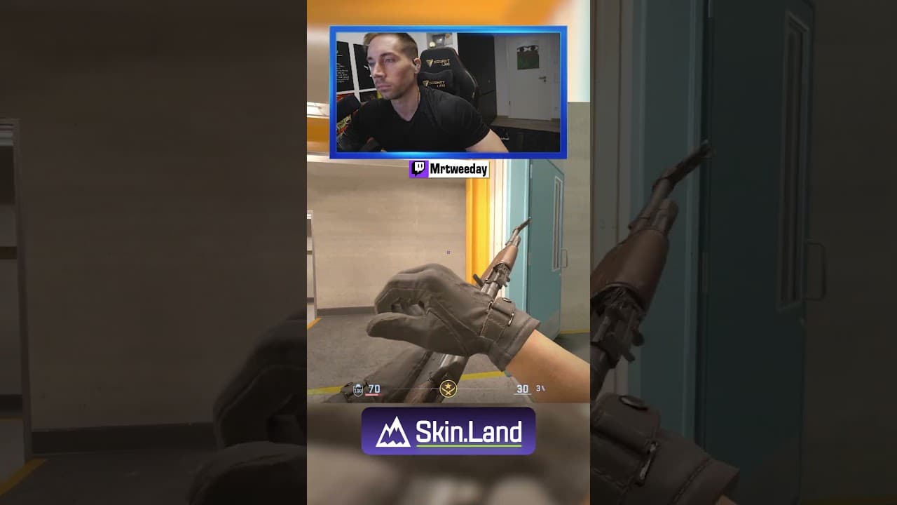 I can't believe this 200 IQ NINJA PLANT worked...😂 #cs2 #counterstrike2 #csgo