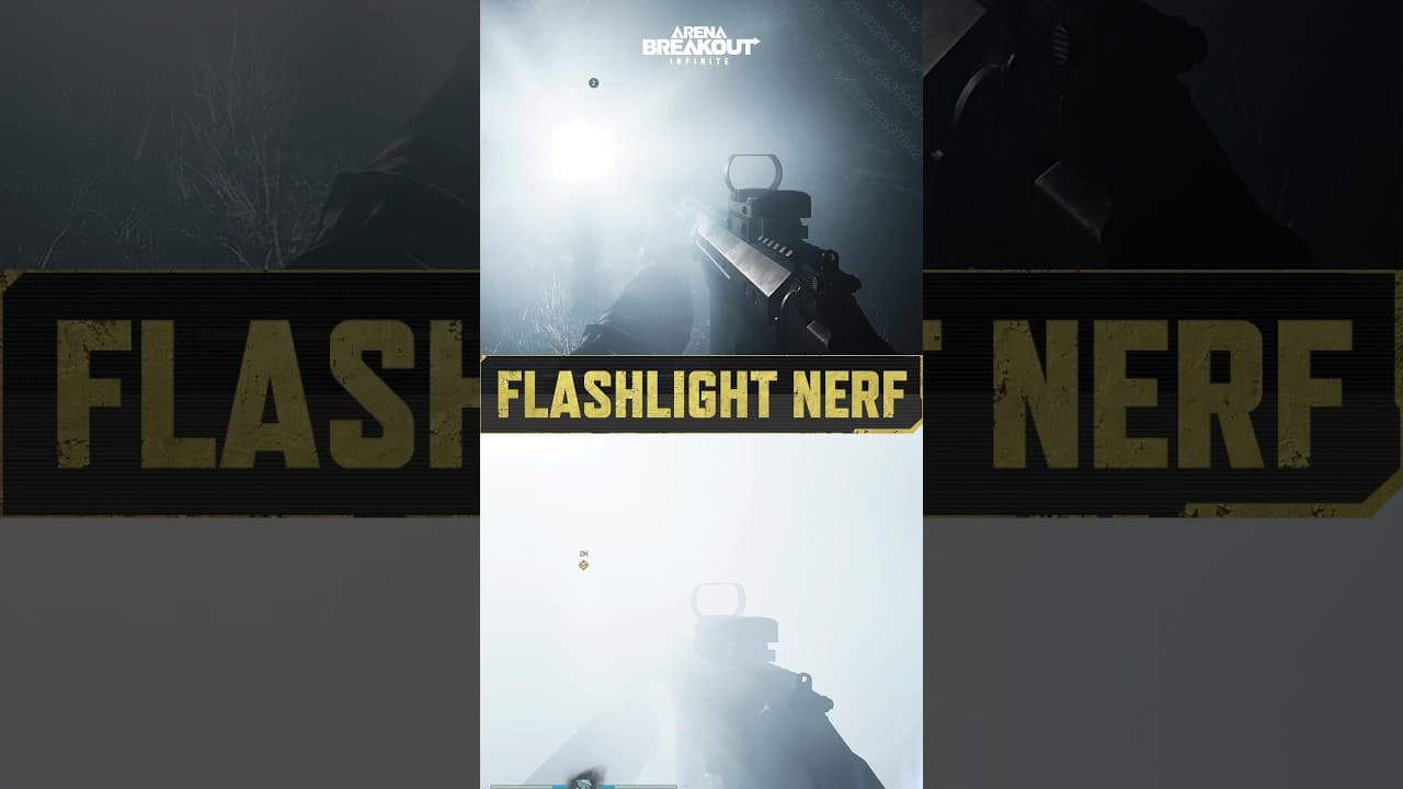 Flashlight: Before vs. After S7 Update #ArenaBreakoutInfinite #ArenaBreakoutPC #ABIS7