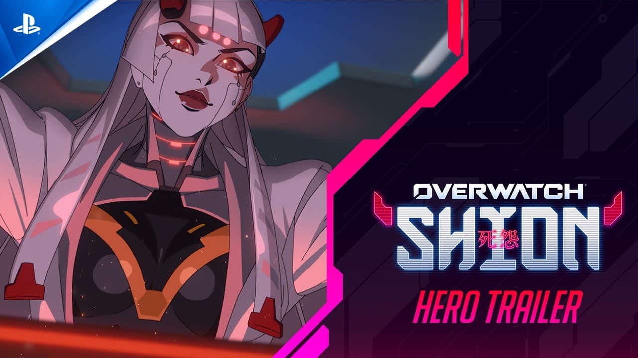 Overwatch - End of the Line: Shion Hero Trailer | PS5 & PS4 Games