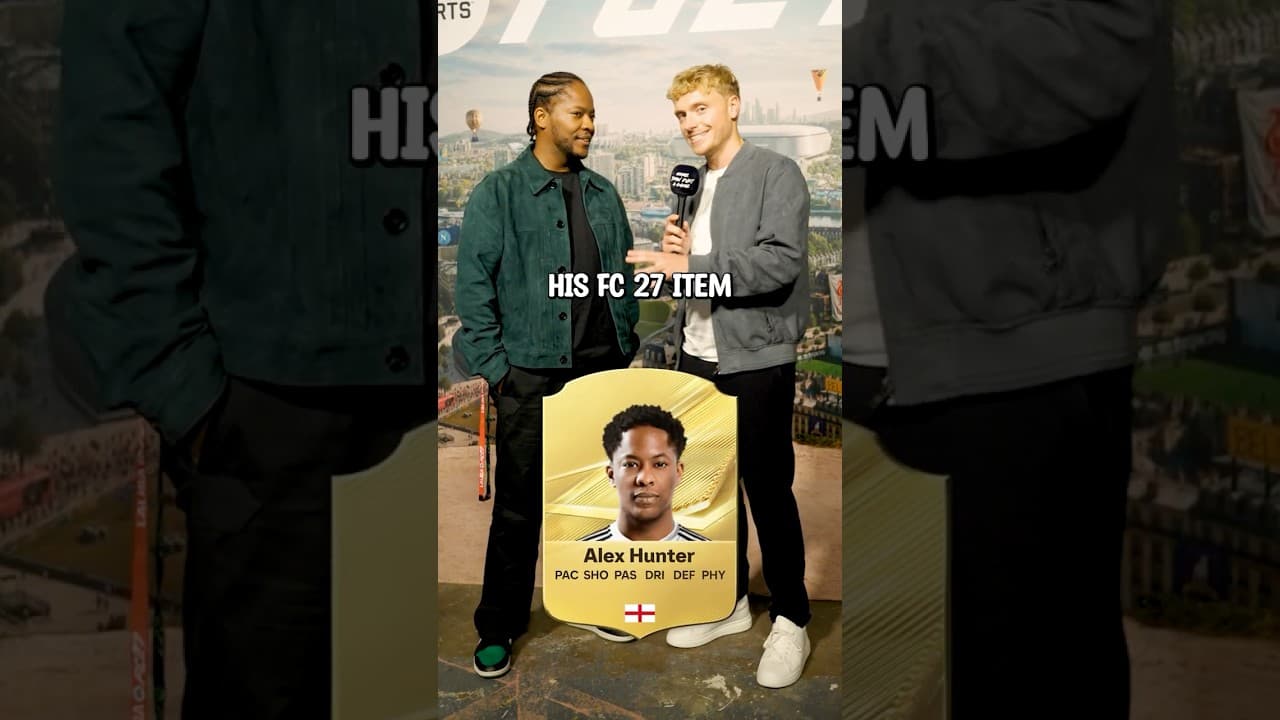 Alex Hunter Builds His FC27 Ultimate Team Card 🤯💪