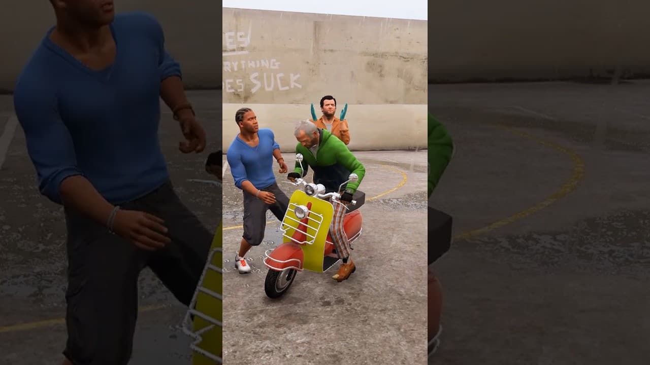 Shocking Friend Trap! Franklin Crying Alone In Tears 😭💔 #gta5 #gaming