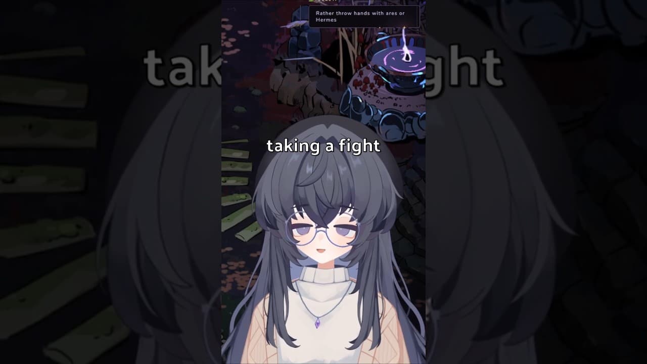 【HADES 2】how to win against a god irl #vtuber #shorts #hades2