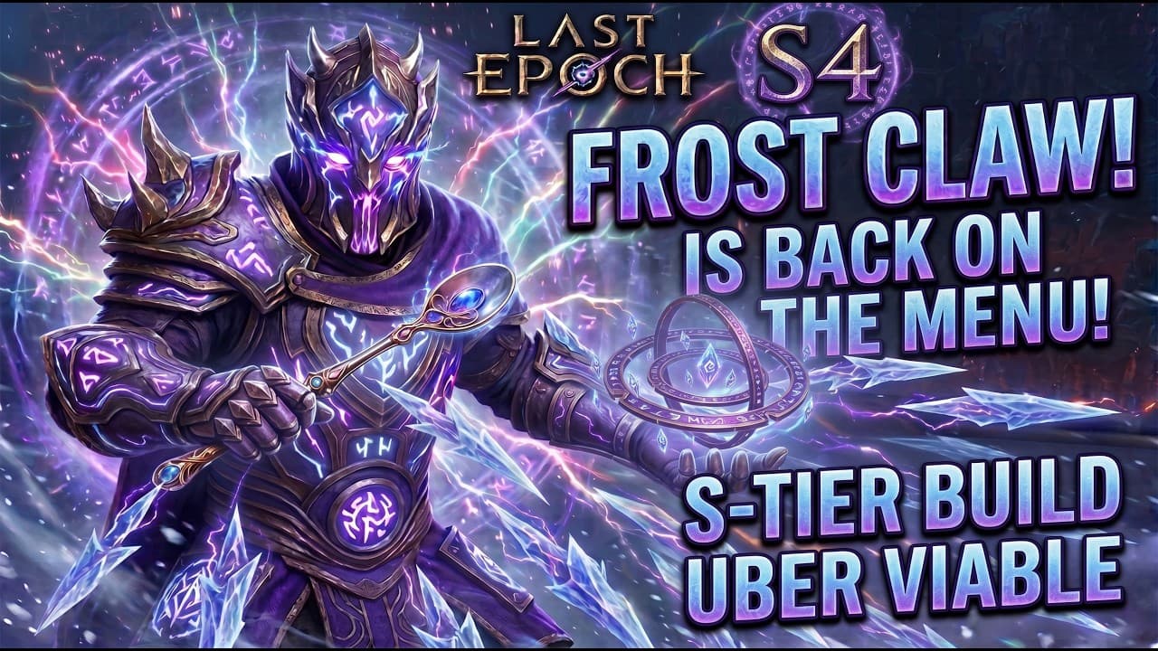 Dex-Int stacking Frost Claw Elenova is OP | Last Epoch S4 Runemaster build showcase