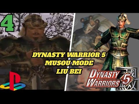 DYNASTY WARRIORS 5 MUSOU MODE - LIU BEI | Escape From Chi Bi !!!