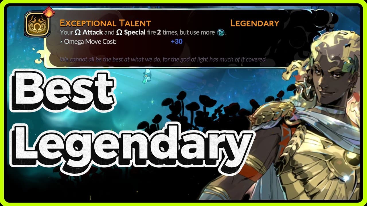 Apollos Legendary used on different weapons | Hades 2