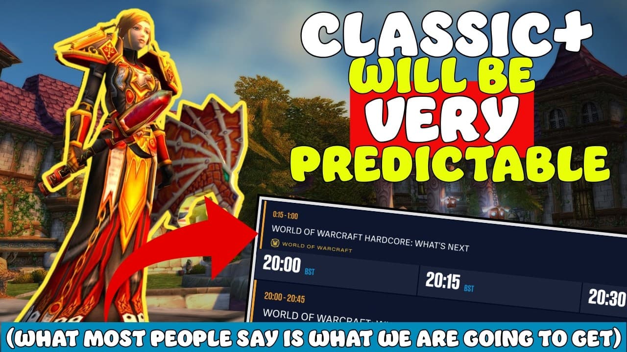 Blizzard will take NO RISKS with Classic+