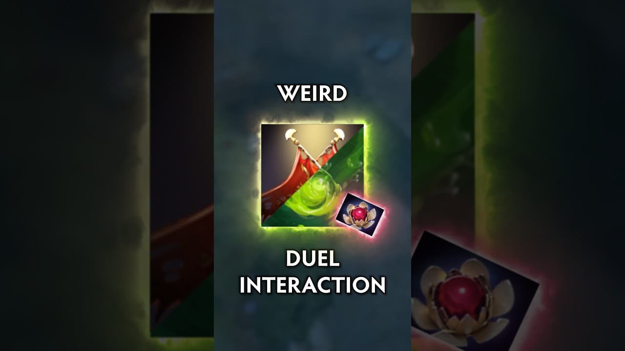 Weird interaction on Noxious Plague and Duel #dota2