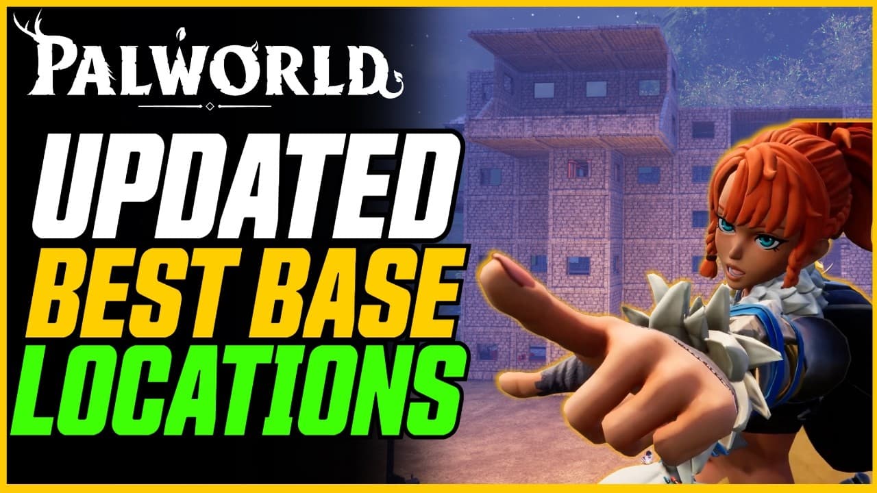 UPDATED Best Base Locations + Base Setup Guide (All Resources)! // Palworld 1.0 Guide