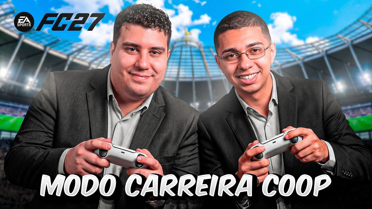 DOIS TREINADORES, UM SÓ TIME! Inicio Modo Carreira COOP! EA FC 27