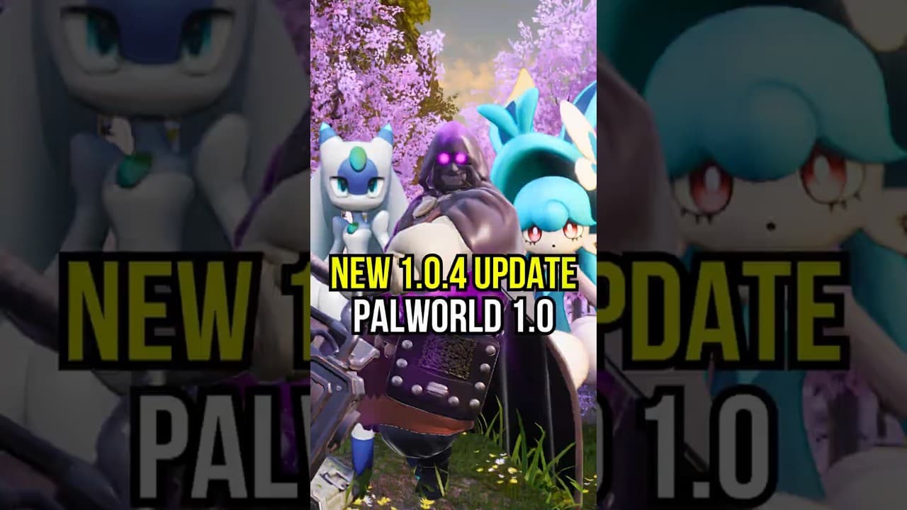Palworld Update 1.0.4 Brings Major Changes 😳 #palworld #palworldupdate #shorts
