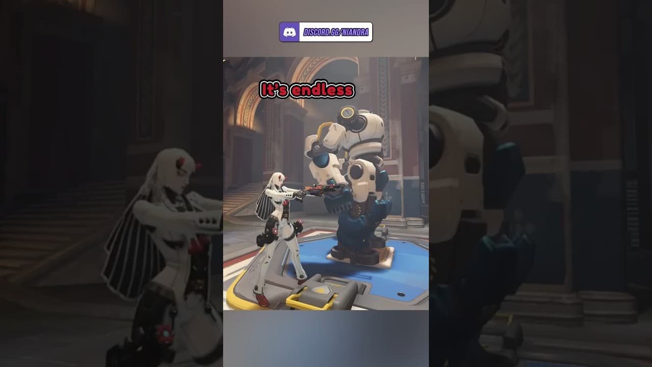 HOW OVERWATCH HEROES REFER TO THE PUSH BOT #overwatch  #overwatch2 #ow2 #gaming