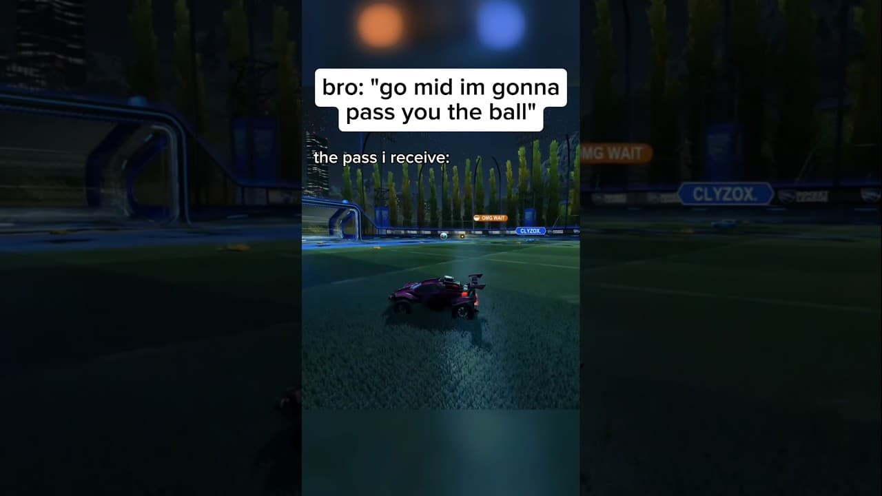 "How Did You Not Score?" 😭 #rocketleague #rocketleagueclips #rl #gaming