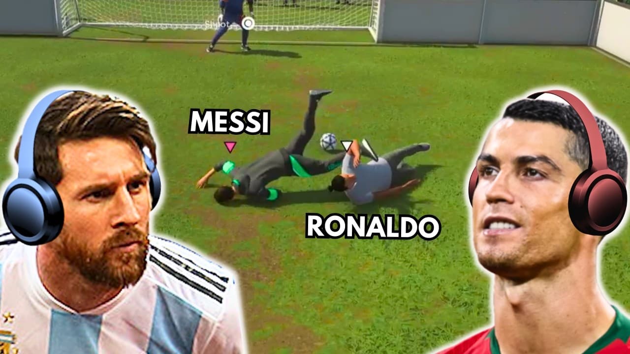 MESSI vs RONALDO: 1v1 in FC 27 THE GROUNDS!