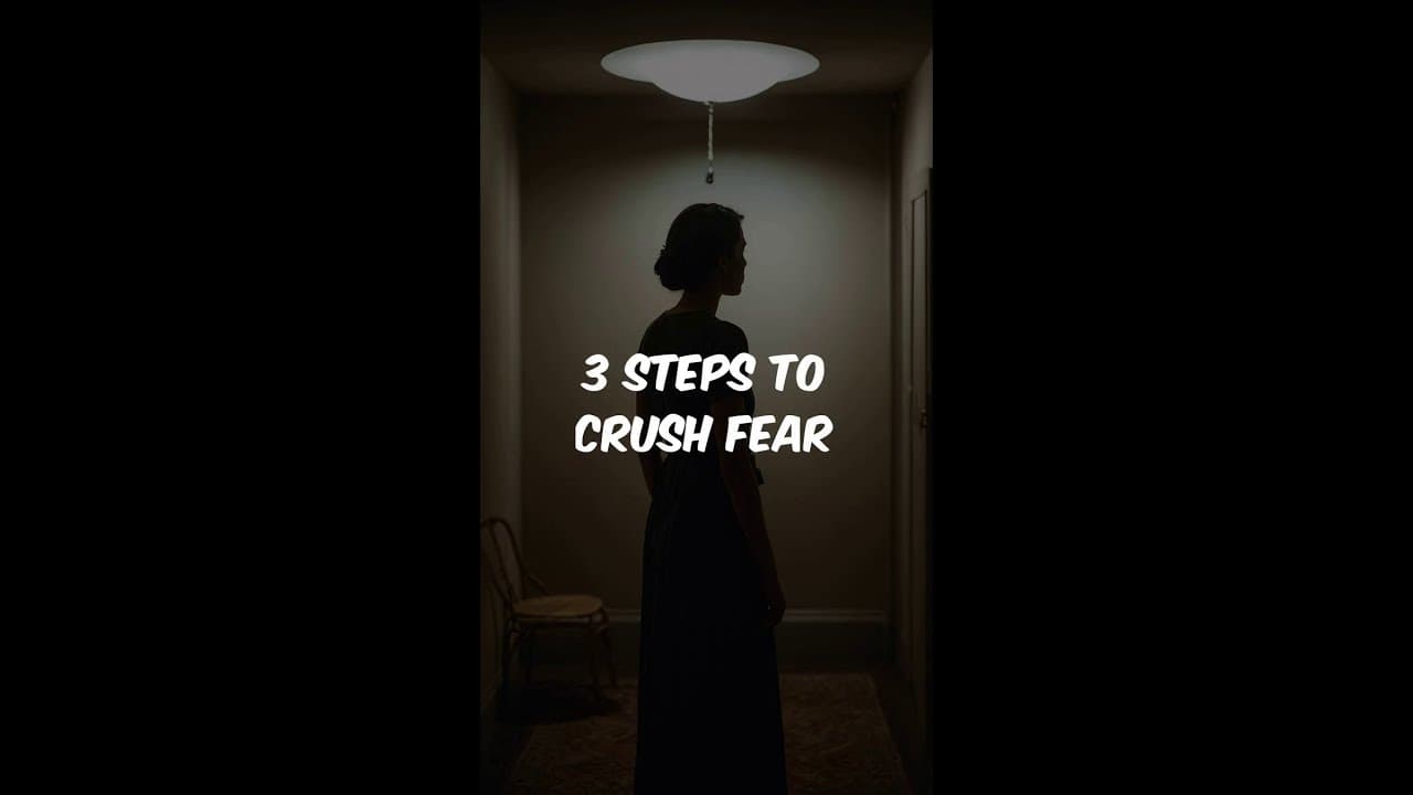 3 Steps to Crush Fear and Rise Up Today