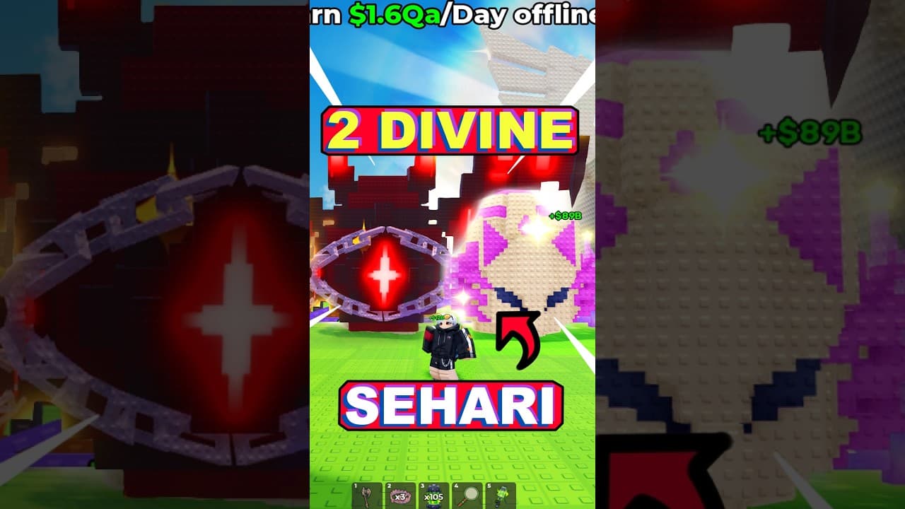 GILA! Di SPAM WORLD BURNER Dan KITSUNE SEKALIGUS oleh BEN! #stealanegg #roblox #shorts