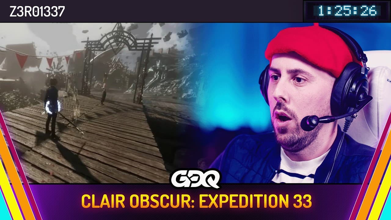 Clair Obscur: Expedition 33 by Z3R01337 in 1:25:26 - Summer Games Done Quick 2026
