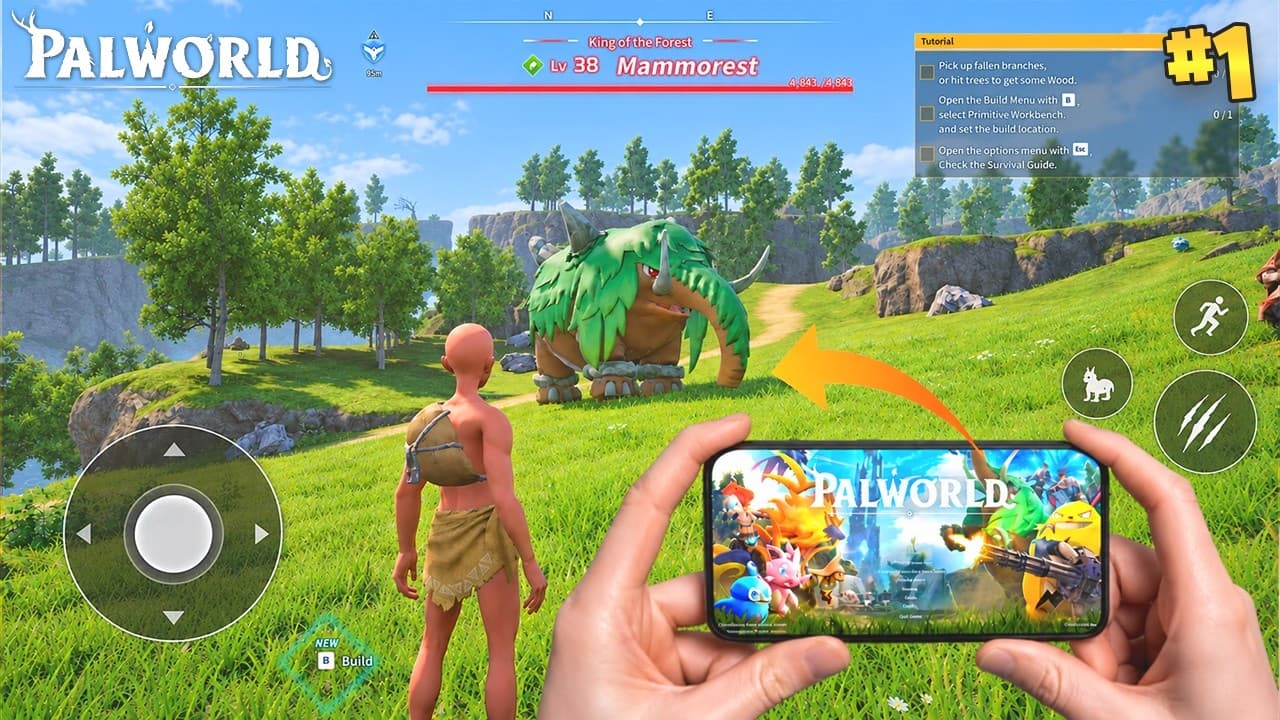 Finally I Got Palworld Mobile Access |  Palworld Mobile Gameplay 😍 | Part 1 | George Gaming |