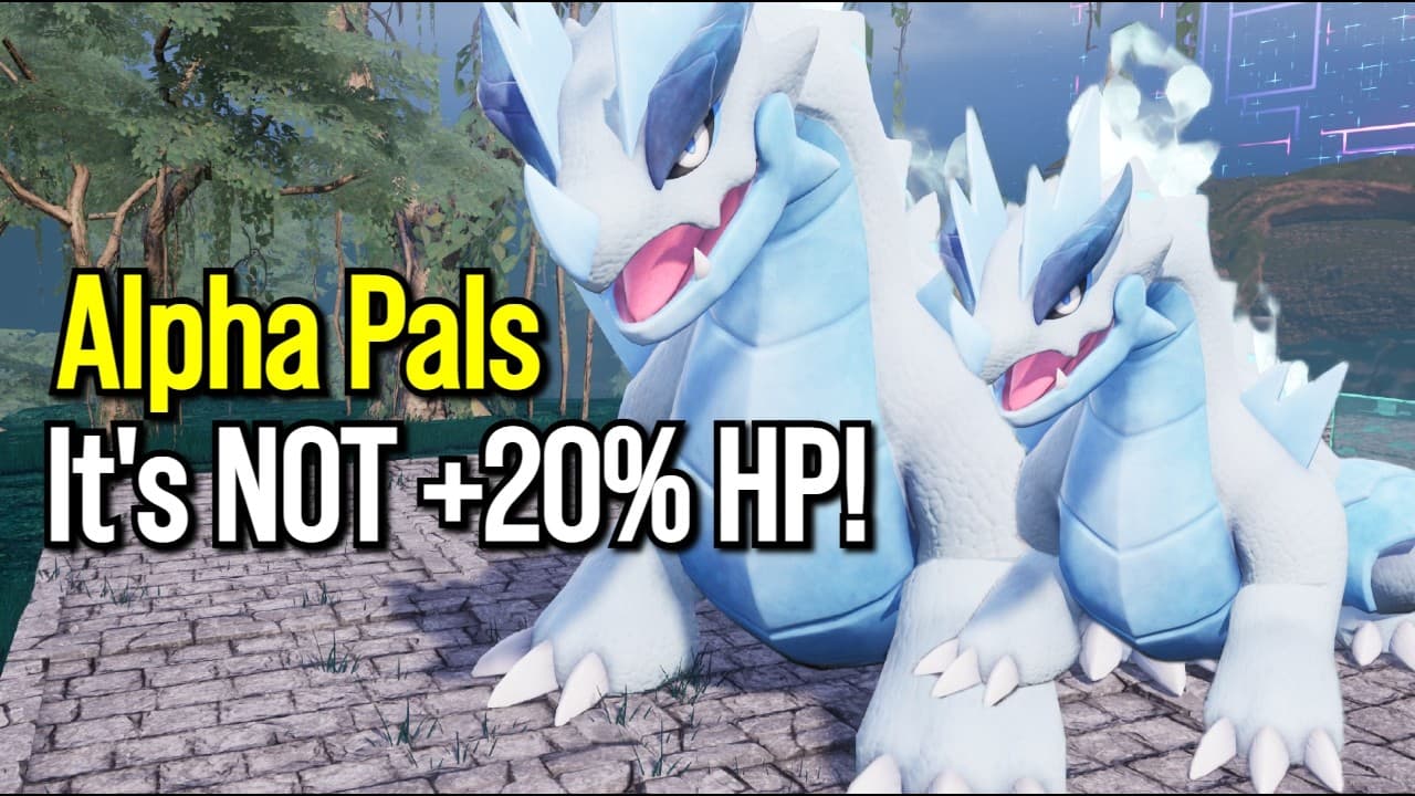 Alpha Fake News & Stat Differences in Palworld 1.0