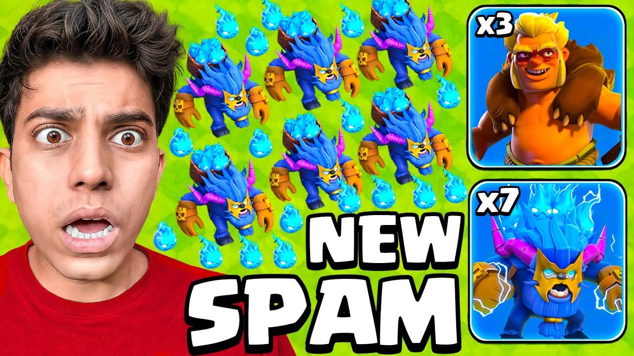 This NEW Spam Army Is Becoming UNSTOPPABLE in Clash of Clans!