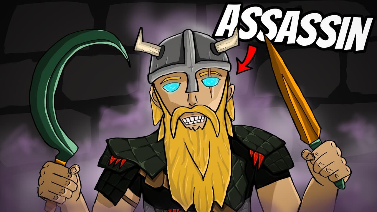 Valheim but I can only use KNIVES...