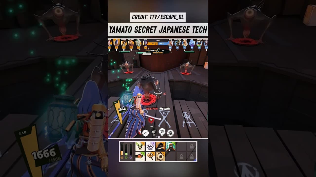 Yamato secret Japanese tech 😯 #deadlock #deadlockclips