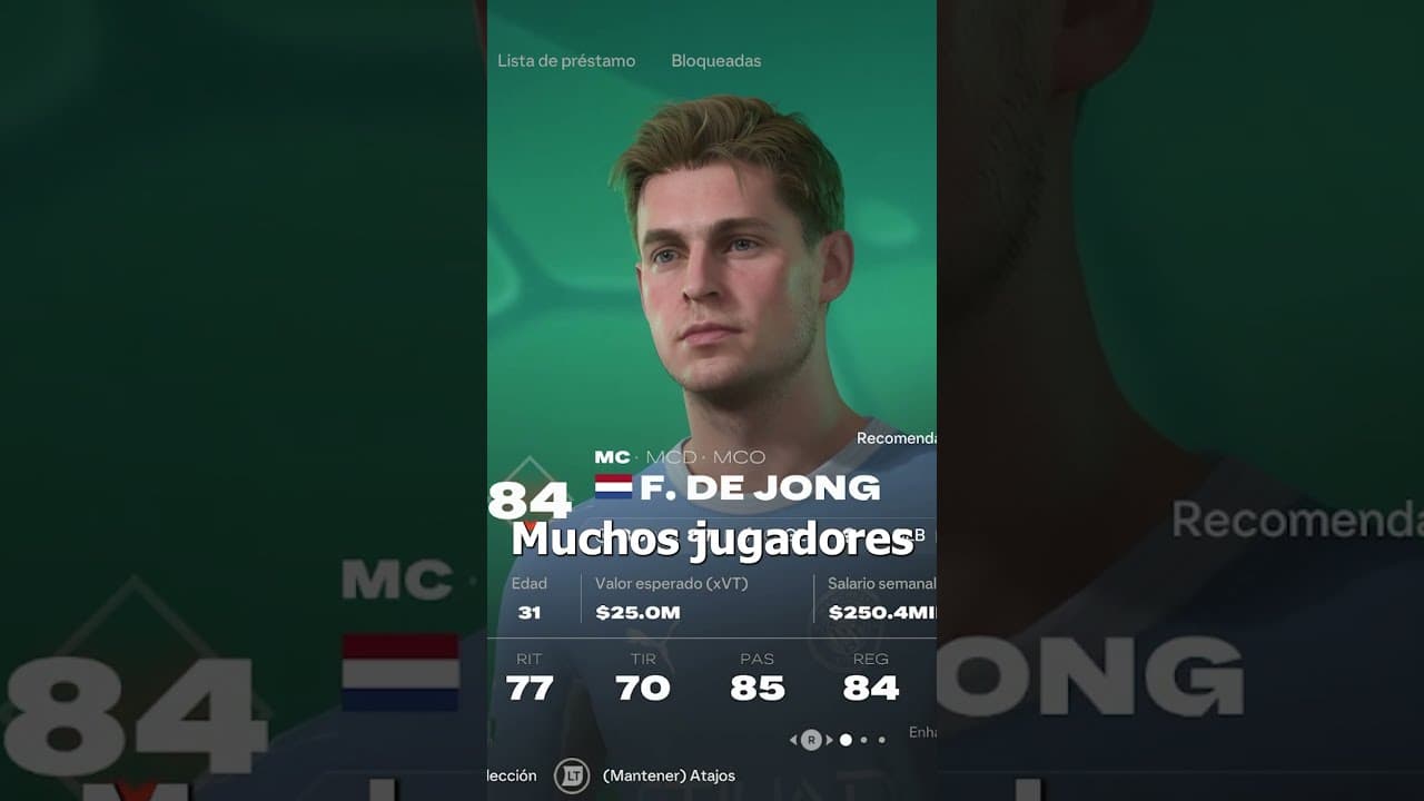 Jugadores del Barça como Agentes Libres en FC27