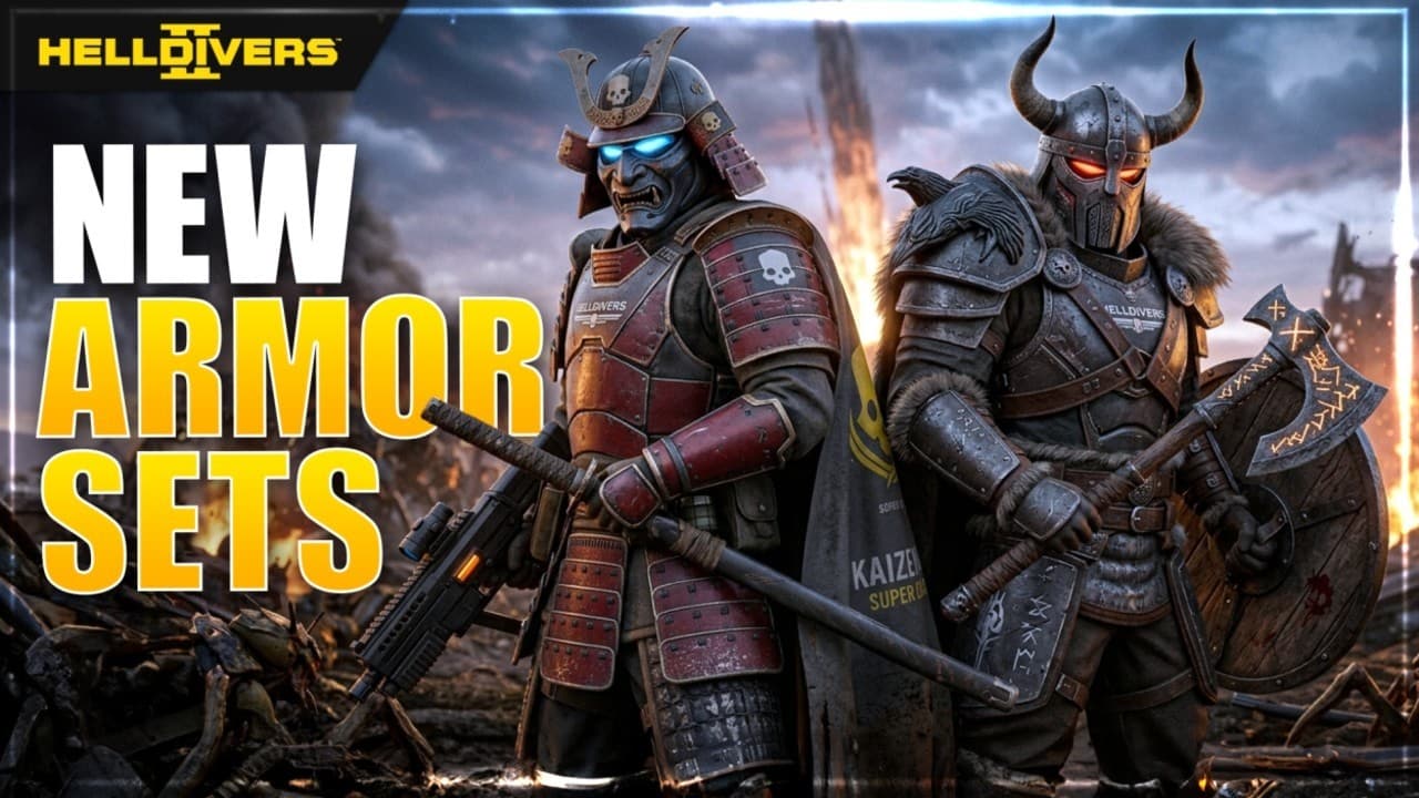 First Look At Helldivers 2 New Equipment & Armor Update