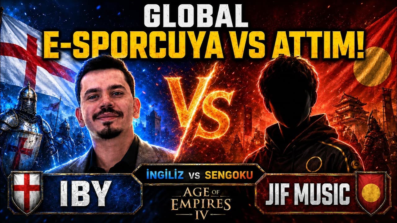 Global E-Sporcuya Karşı 1v1! Jif Music vs Iby | Sengoku vs İngiliz