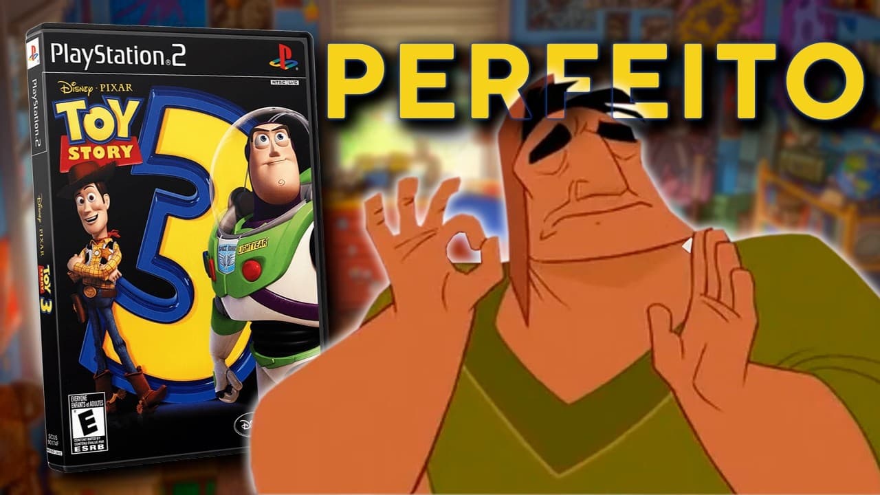 Analisei o INCRÍVEL Toy Story 3 de PLAYSTATION 2 e me apaixonei!