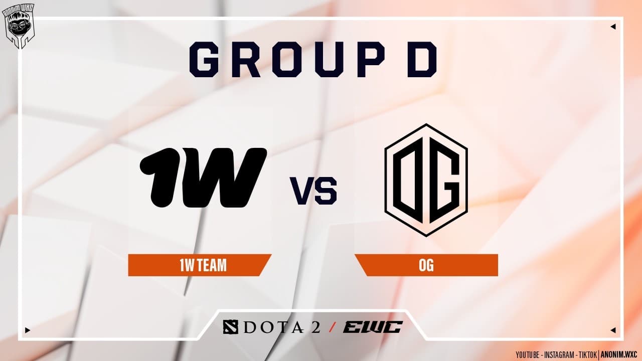 1W vs OG [BO2] - GROUP STAGE - ESPORTS WORLD CUP 2026 ‪@Yabyooo @Dreamocell